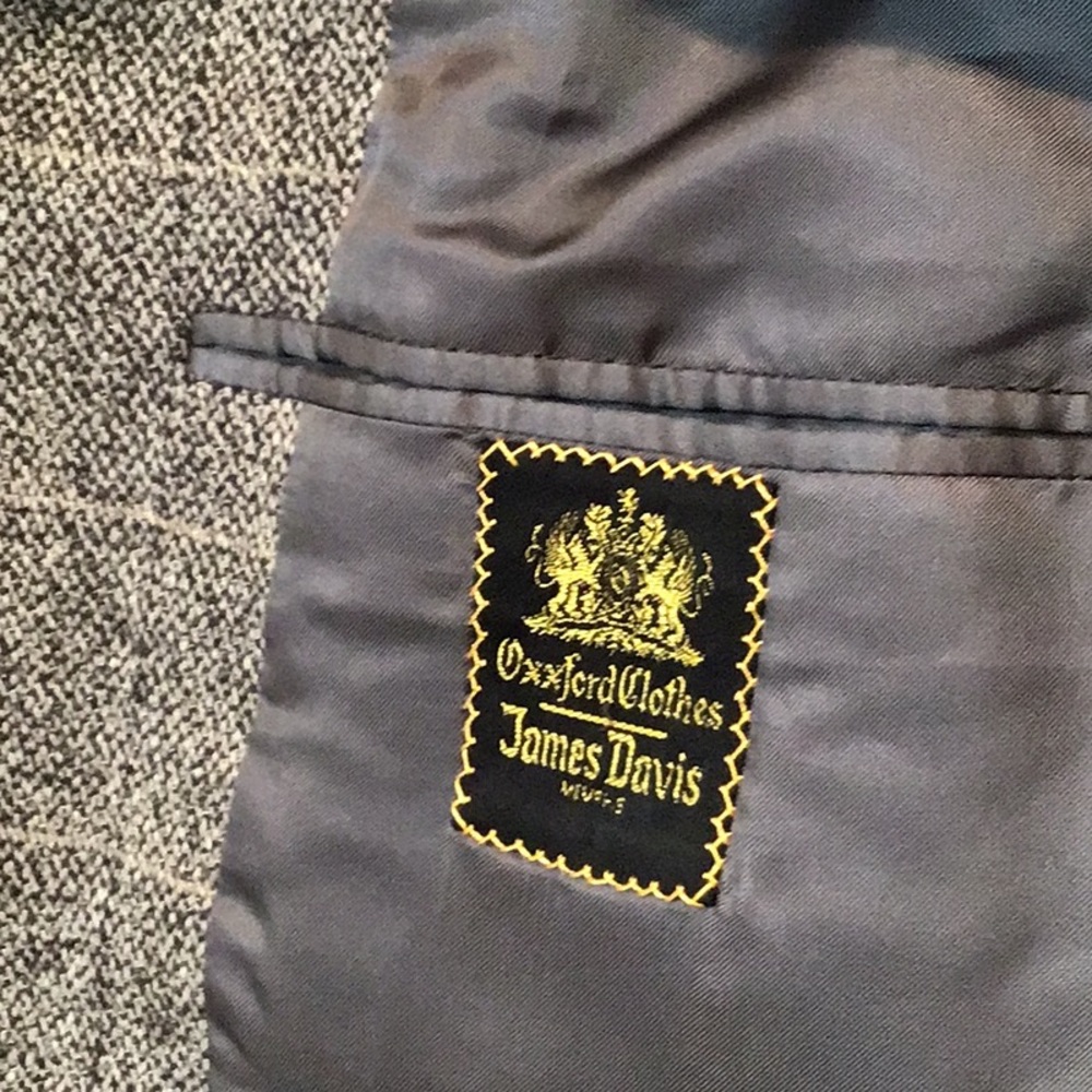 James Davis Plaid Wool Jacket - image 2